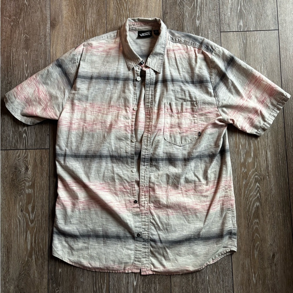 Vans button up shirt